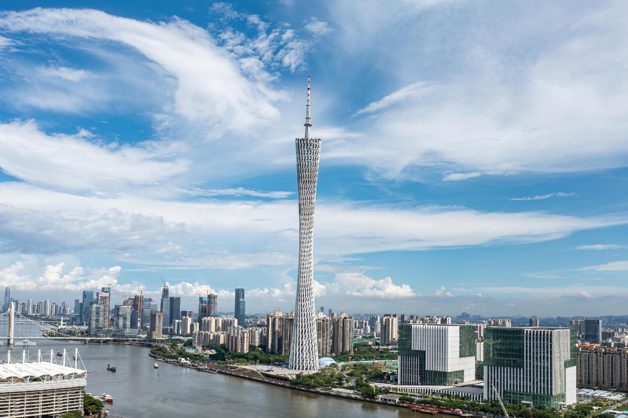 Yun Jin City View Hotel - Guangzhou Taikoo Hui Zhujiang New Town Tianhe Sports Center Exterior photo
